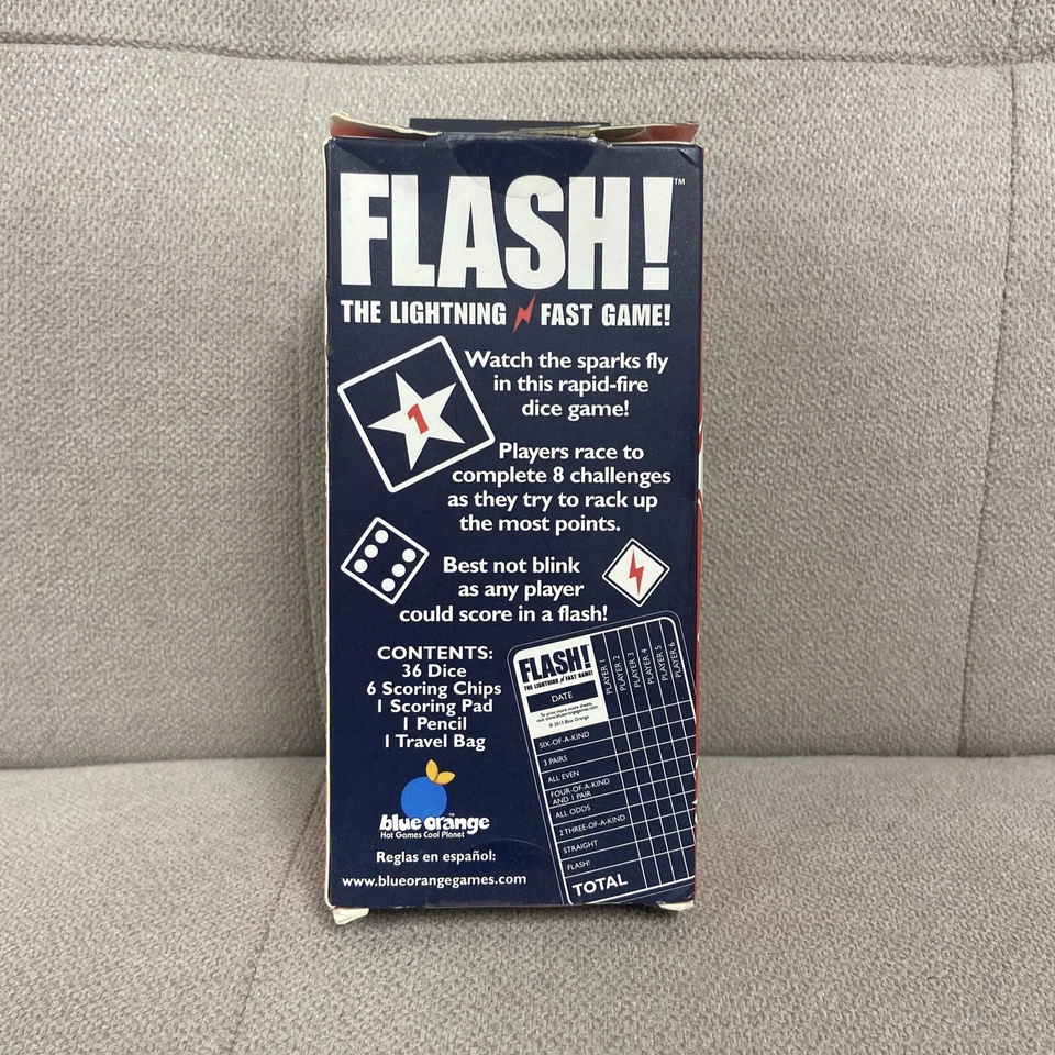 Dice Game FLASH! by Blue Orange Games (New Sealed) - Image 3 of 4