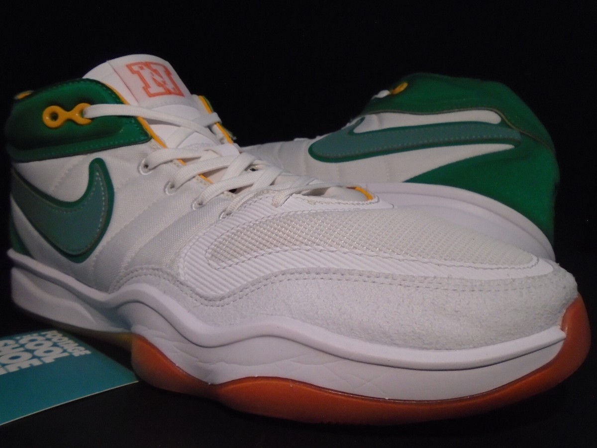 NIKE AIR ZOOM G.T. HUSTLE 2 CUT UNIVERSITY SWOOSH SQUAD WHITE