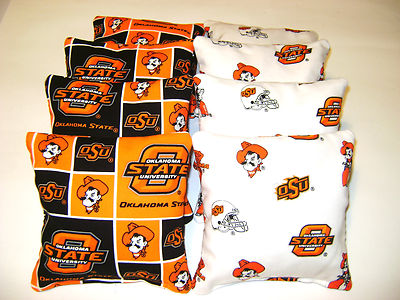 8 Ohio State Buckeyes Cornhole Bags - Premium Quality Bean Bags For Tailgating & Game Day
