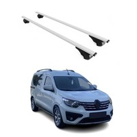 DachträGer GrundtäGer FüR Renault Express 2021-2024 75Kg Metall Silber 2 Tlg