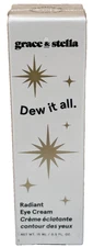 Grace & Stella De-Puffing Eye Elixir Dew It All 15ML .5 Oz New Sealed Full Size