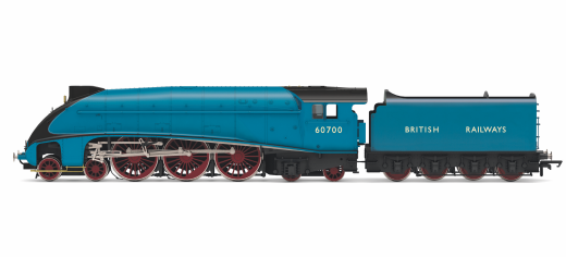 Hornby R30125 BR W1 Class Hush Hush Streamlined 4-6-4 60700 - Era 4 OO Gauge