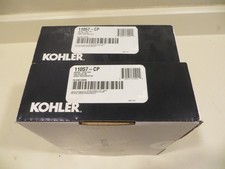 Kohler K-11057-CP Bathroom Single Post Round Towel Ring POLISHED CHROME New