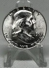 1956 GEM BU Franklin Half Dollar Philadelphia 50C Business Strike .900 Silver
