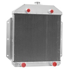 Aluminum 4 Row Radiator 1949-1953 Ford Flathead V8 Downflow 62mm Core