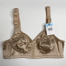 NWT Bali Nude Double Support Wireless Bra Size 38C