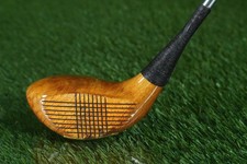 KROYDON MODEL 89 PERSIMMON 3 WOOD FAIRWAY STEEL RH, REFINISHED HEAD VINTAGE