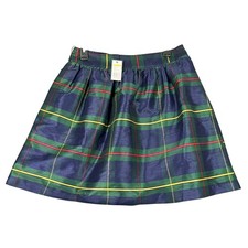 Crown & Ivy Plaid Pleated Skirts Holiday Size 8 Womens School Girl Grunge