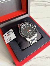 Image of Genuine ~ Tissot Supersport Chronograph Quartz Black Dial Men Watch ~ With Bill