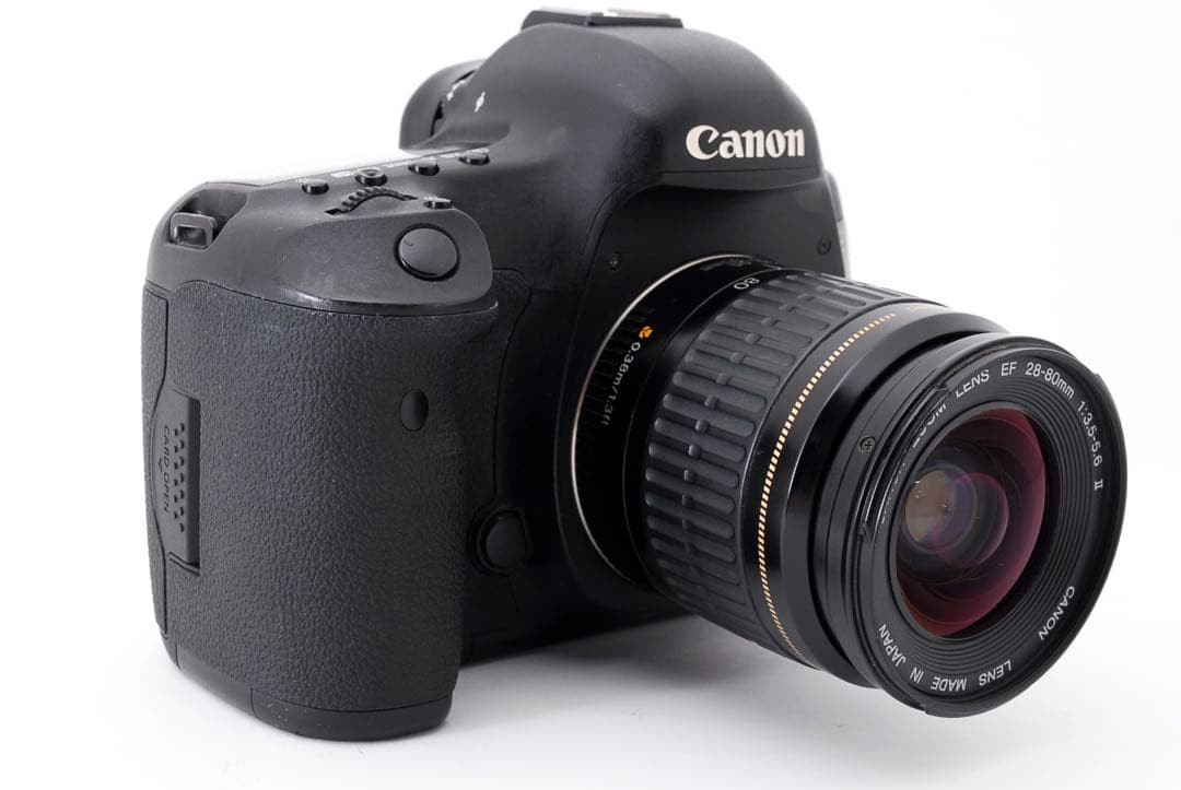 Canon EOS 5D Mark III Camera with 28-80mm and 75-300mm Lenses