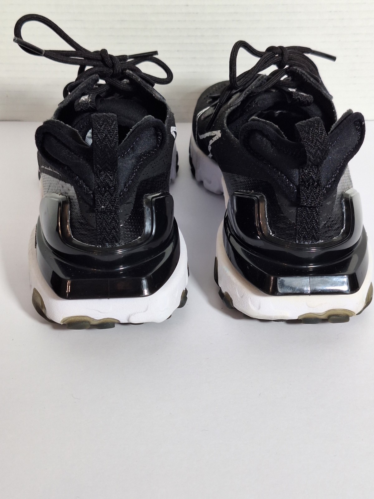 Nike React Vision Black White Running Sneakers Me… - image 4