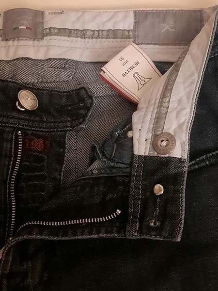 Men Sartoria TRAMAROSSA Jeans Grey Denim 32