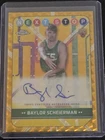 Baylor Scheierman 2024-25 Topps Chrome  Next Stop #NSS-BS Gold /50 Auto RC