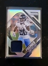 TONY POLLARD 2025 PANINI PRIZM PREMIER PATCH SILVER TITANS Q5829
