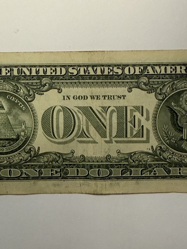 Banconota anno 2012 tripla 7s banconota da un dollaro $1 numero di serie fantasia C07772012A 2017 - Foto 8 di 10
