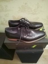 Pair of Jones the Bootmaker Black Leather Shoes - Unworn