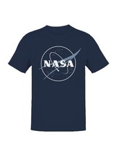 Officially Licensed NASA Logo Vintage Men's T-shirt