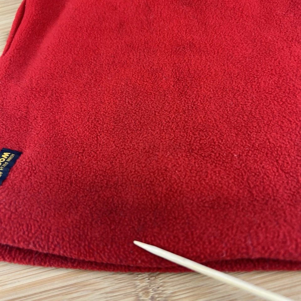 Gorro gorra vintage John Rich And Bros Woolrich OSFM adulto forrado rojo Foto 3 de 4