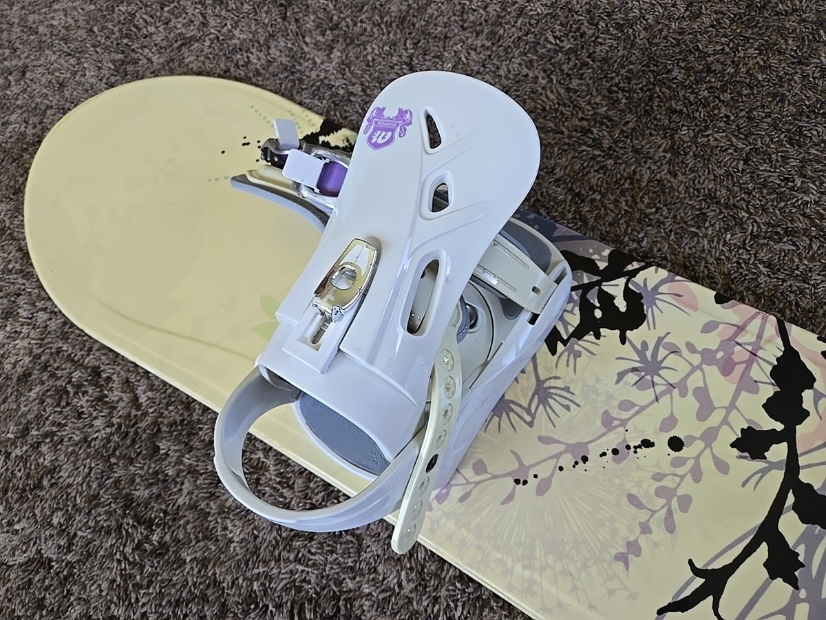 MORROW WILDFLOWER 53 SNOWBOARD WITH BINDINGS | eBay