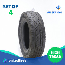 Set Of 4 Used Lt 24570r17 Hankook Dynapro Ht 119116s - 8-1032
