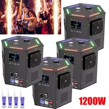 1200W LED Cold Spark Machine Stage Effect DMX Firework Machine Club Wedding Show