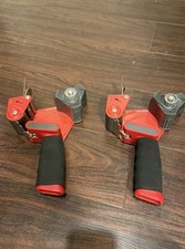 Red Scotch 3M/2"Tape Dispenser Handheld Packing Tape Gun Comfort Grip
