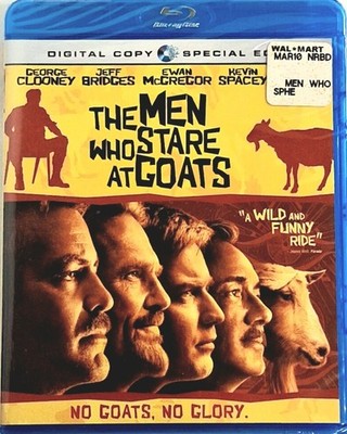 The Men Who Stare at Goats (Blu-ray, 2009) Brand New Sealed OOP