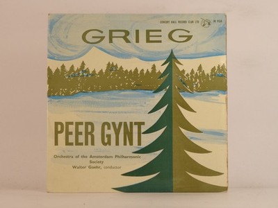 AMSTERDAM PHILHARMONIC PEER GYNT SUITE #1 (137) 7'' CONCERT HALL RECORD CLUB