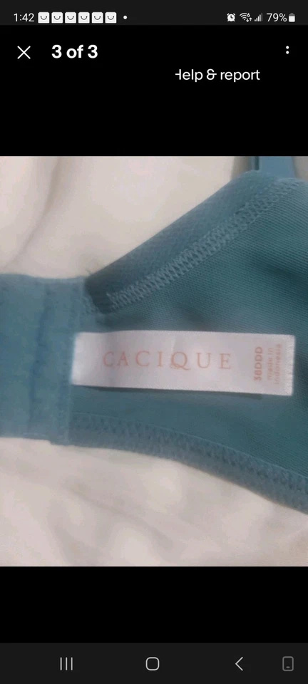 Sutiã Cacique Smooth Balconette 38DDD - Imagem 3 de 3