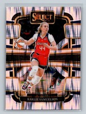 2024 Panini Select WNBA #99 Karlie Samuelson Prizms Silver