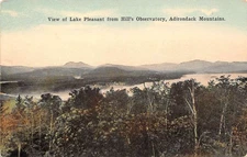 Lake Pleasant New York View Of Lake Pleasant From Hill's Observatory, PC U11983