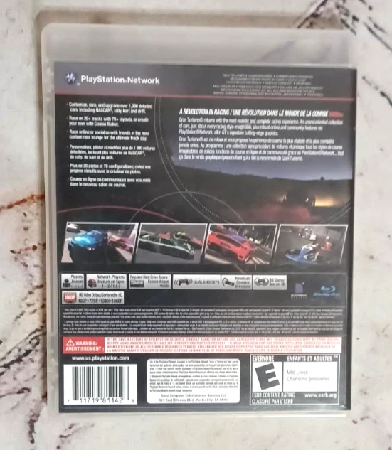 Grand Turismo 5 Sony PlayStation 3 PS3 Racing Video Game CIB with Manual Tested! - Image 3 of 3