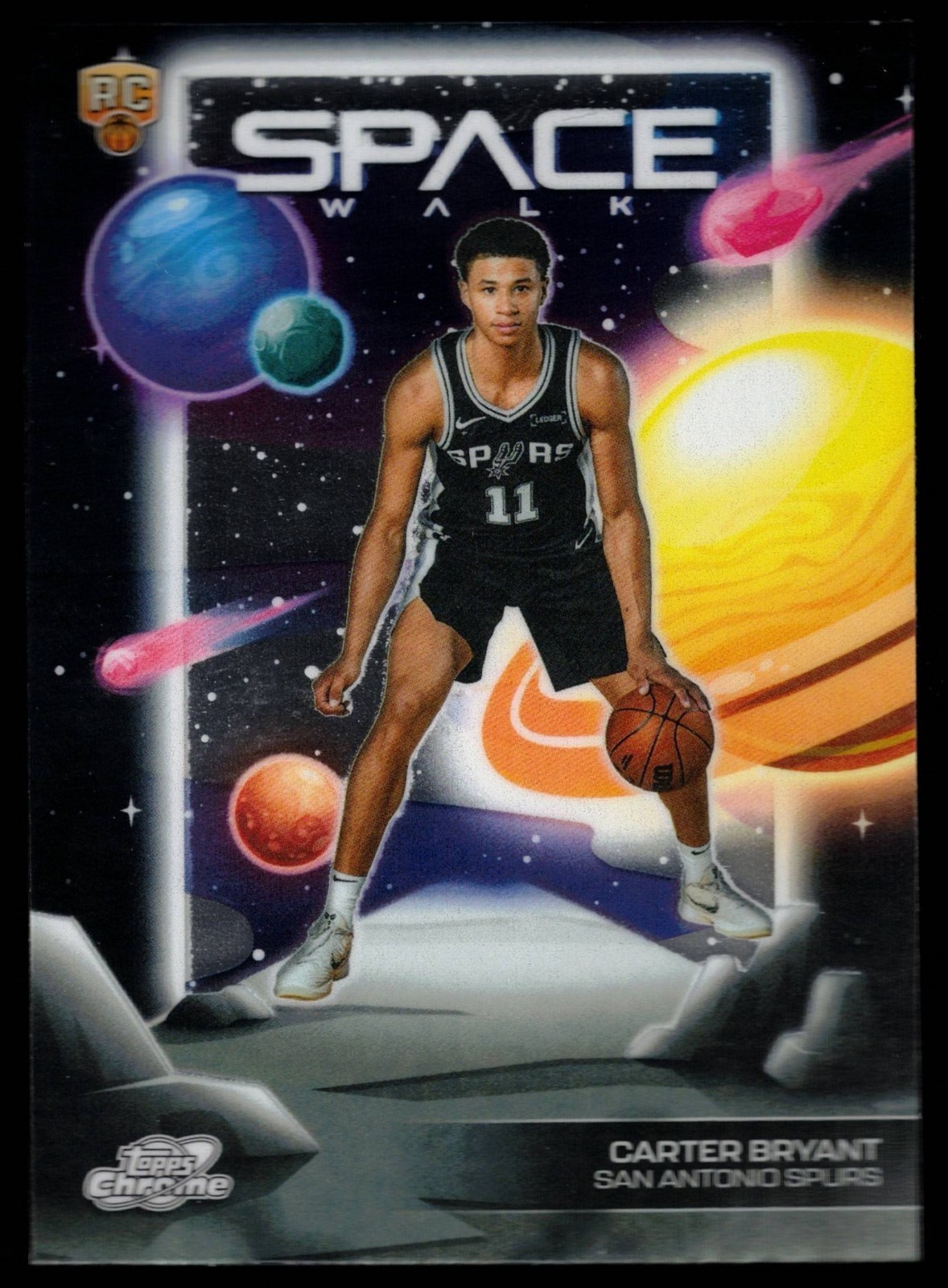 Carter Bryant - 2025-26 Topps Cosmic Chrome Space Walk #SW-9 (RC) FREE SHIPPING!