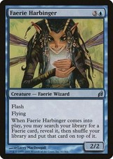 Faerie Harbinger [Lorwyn] Lightly Played Foil