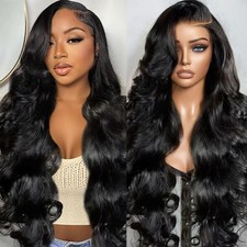 30 Inch Body Wave Lace Front Wigs 100 REAL VIRGIN HUMAN HAIR AND 200 Density 