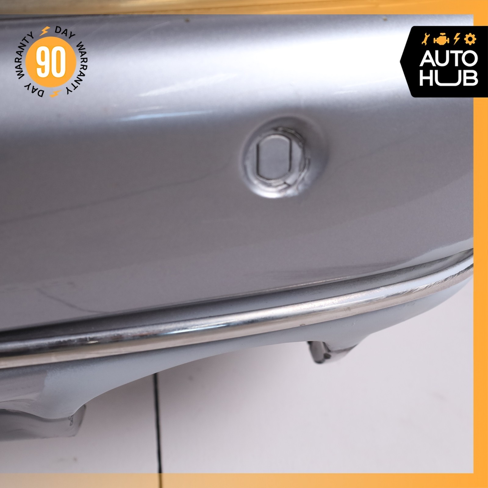 00-02 Rolls Royce Silver Seraph Rear Bumper Cover Assembly Silver OEM