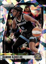 2024 Panini Prizm WNBA Ice Prizms Diamond DeShields Card #8