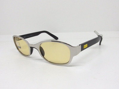 Dolce & Gabbana Sonnenbrille D&G 2030 753 silber mit gelben Gläsern