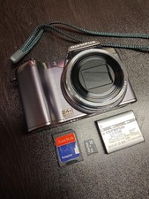 Olympus SZ series SZ-12 14.0MP Digital Camera - Silver Tested Works