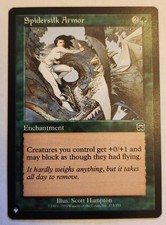 Spidersilk Armor The List Reprints Regular NM+