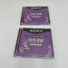 Sony DVD-RW Mini Recordable disc Pack Of 2 1.4GB 30 Min