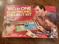 Vintage Science Fair 160 In One Electronic Project Kit