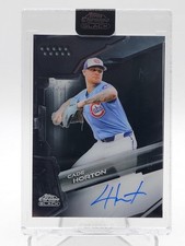 CADE HORTON 2026 TOPPS CHROME BLACK AUTOGRAPH #CBA-CH CUBS Q3967