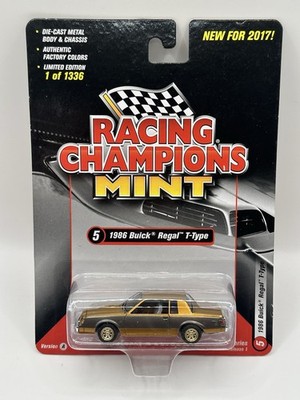 CHASE! Racing Champions Mint 1986 Buick Regal T-Type GOLD STRIKE