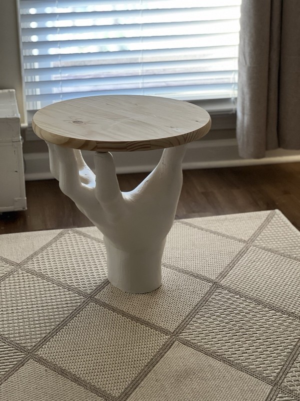 Coffee table (handstand side table) custom-made furniture piec