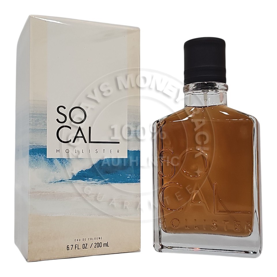 Hollister So Cal Eau de Cologne 6.7 oz / 200 ml Spray For Men