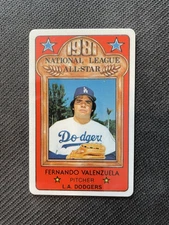 1981 Perma-Graphics All Star Fernando Valenzuela