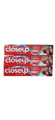 3 x Closeup Everfresh Toothpaste - Red Hot 130g