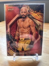 2024 Topps Finest UFC Deiveson Figueiredo Uncommon Red Shimmer Refractor
