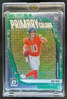 2024 Donruss Optic Bo Nix Rookie Primary Colors RC Dragon #6/24 Broncos